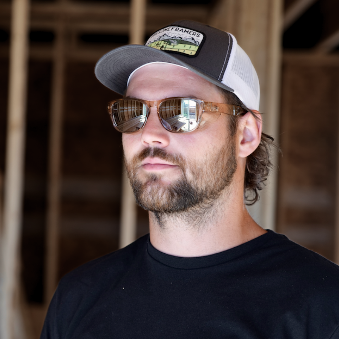 Icon Series w/ Mirror Tinted Lenses & Side Shields