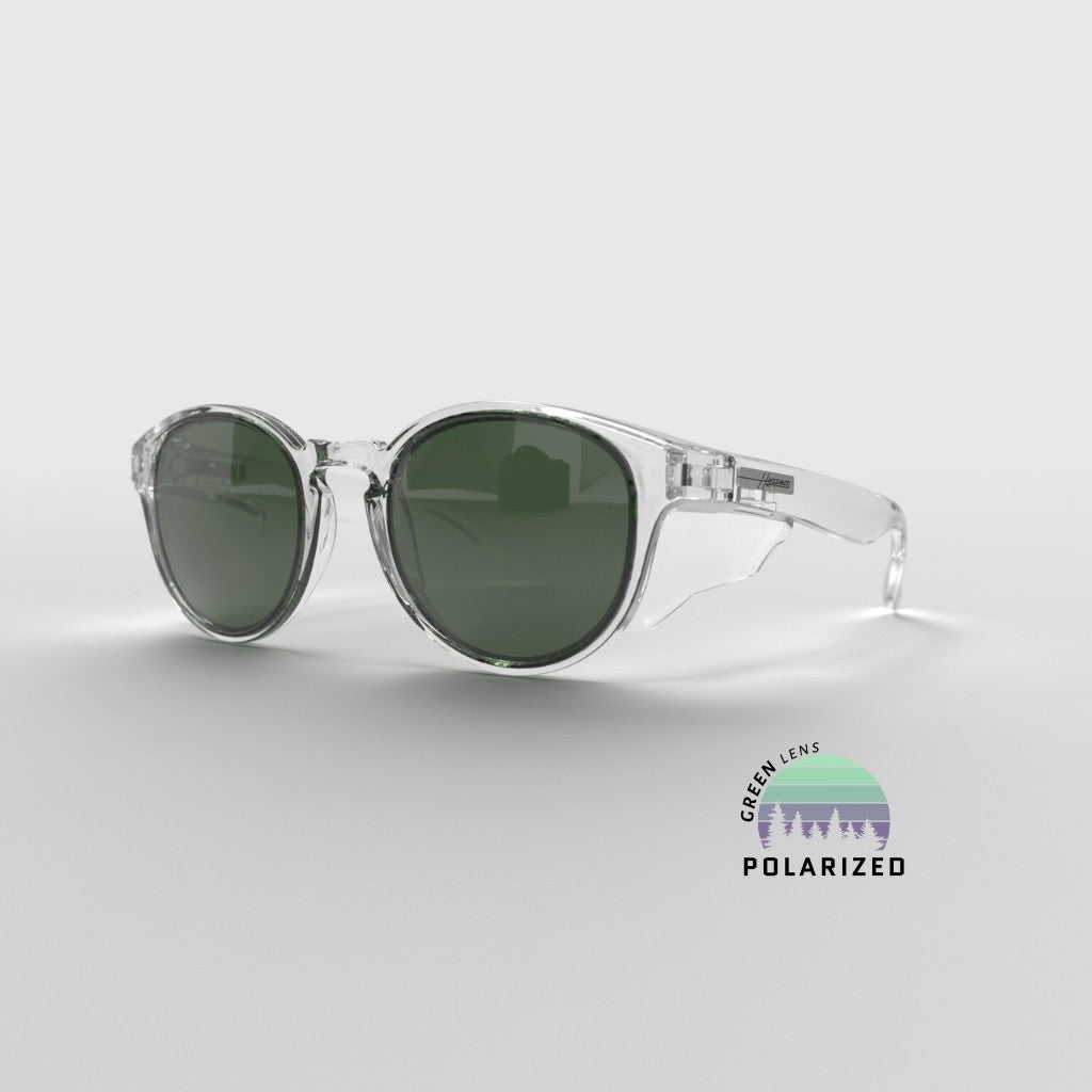 Transparent Flyers Series w/ Polarized Lenses & Side Shields