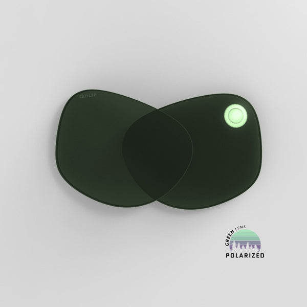 Green Polarized Lenses - Flyers Series
