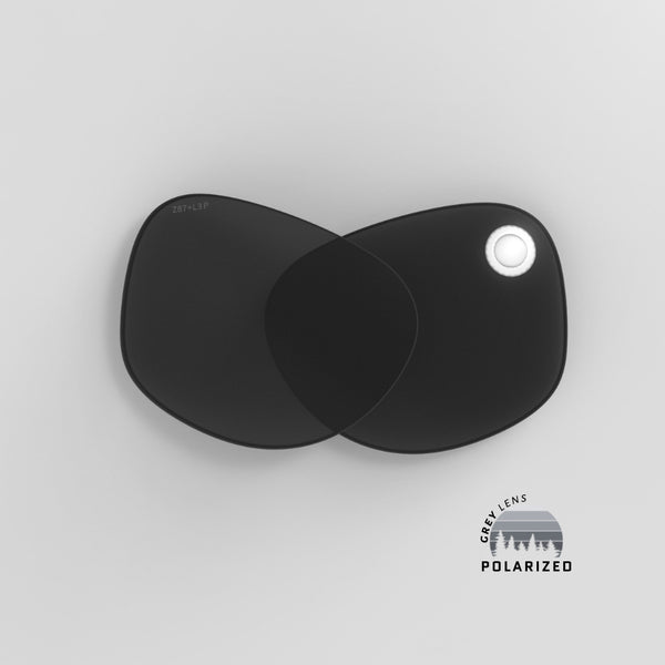 Grey Polarized Lenses - Flyers Series