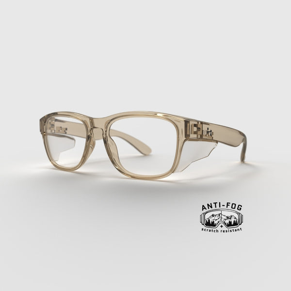 Transparent Icon Series w/ NK Anti-Fog Lenses & Side Shields
