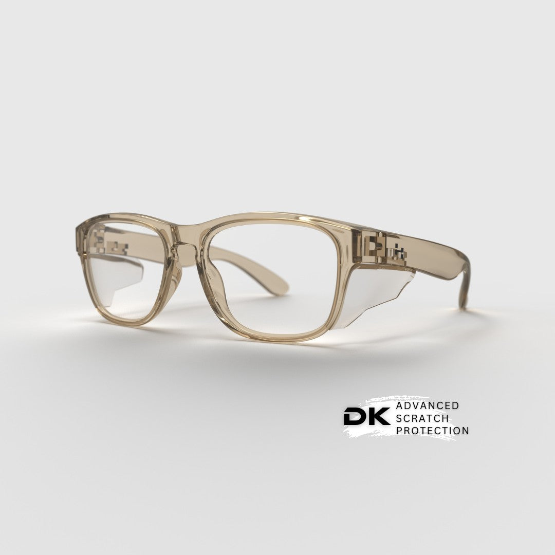 Transparent Icon Series w/ Clear UV400 Lenses & Side Shields