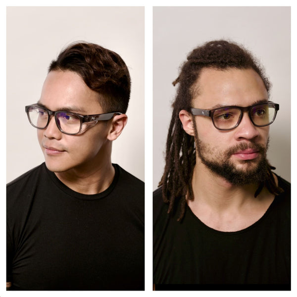 Transparent Icon Series w/ Clear UV400 Lenses & Side Shields