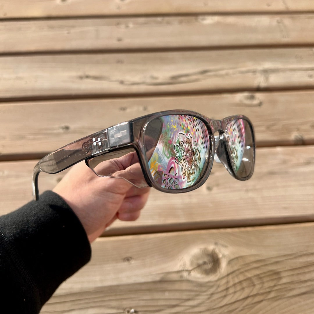 Icon Series w/ Mirror Tinted Lenses & Side Shields