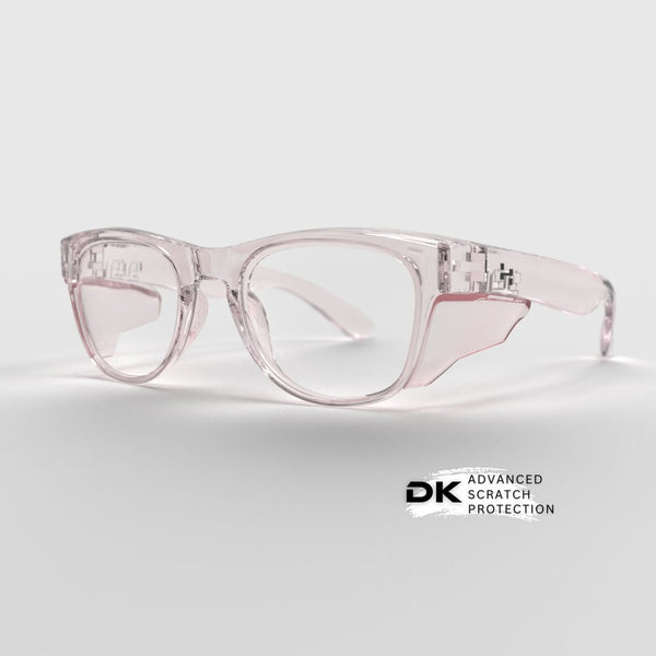 Transparent Icon SLIM Series w/ Clear UV400 Lenses & Side Shields