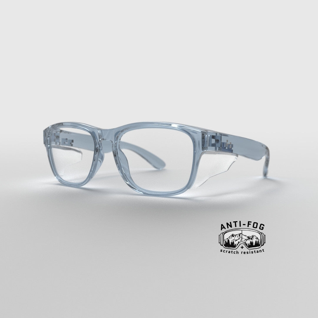 Transparent Icon Series w/ NK Anti-Fog Lenses & Side Shields