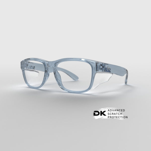 Transparent Icon Series w/ Clear UV400 Lenses & Side Shields