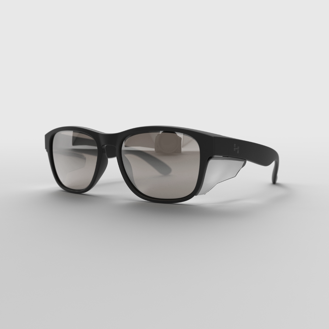 Icon Series w/ Mirror Tinted Lenses & Side Shields